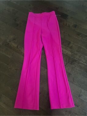 New High-Rise Fuchsia Pants